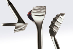 3 RAKE Wedge Combo | Lob / Sand / Gap + bonus 12 Bridgestone E6 golf balls