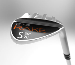 3 RAKE Wedge Combo | Lob / Sand / Gap + bonus 12 Bridgestone E6 golf balls