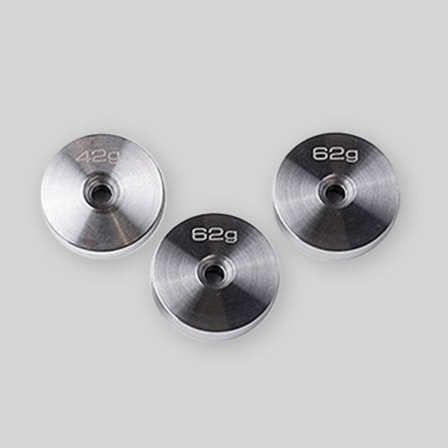 PnP Golf SX1 putter extra weights stainless steel replacement 42g and 62g set for adjustable putters